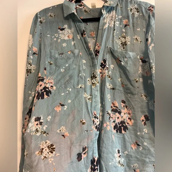Anthropologie floral blouse - Picture 2 of 2